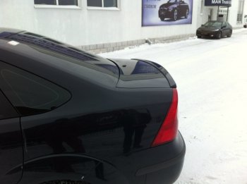 3 399 р. Лип спойлер АВТОКРАТ Ford Focus 2 седан рестайлинг (2007-2011) (Неокрашенный)  с доставкой в г. Йошкар-Ола. Увеличить фотографию 3