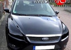 Темная защита передних фар NovLine Ford Focus 2 седан рестайлинг (2007-2011)