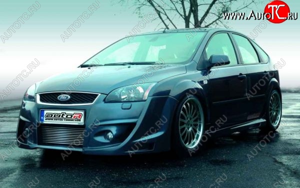 29 899 р. Передний бампер Auto-R Ford Focus 2  седан дорестайлинг (2004-2008)  с доставкой в г. Йошкар-Ола