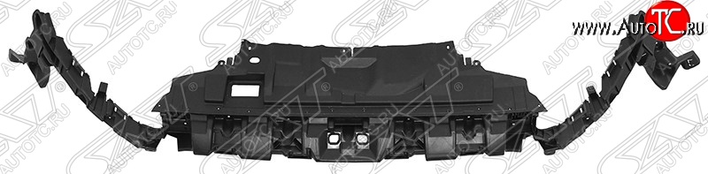 2 479 р. Усилитель переднего бампера SAT (пластик)  Ford Focus  3 (2014-2019) седан рестайлинг, универсал рестайлинг, хэтчбэк рестайлинг  с доставкой в г. Йошкар-Ола