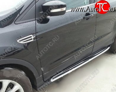 21 599 р. Пороги CT v1 Ford Kuga 2 дорестайлинг (2013-2016)  с доставкой в г. Йошкар-Ола