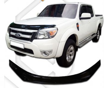 Дефлектор капота CA-Plastiс Ford (Форд) Ranger (Ренджер) (2009-2011) рестайлинг