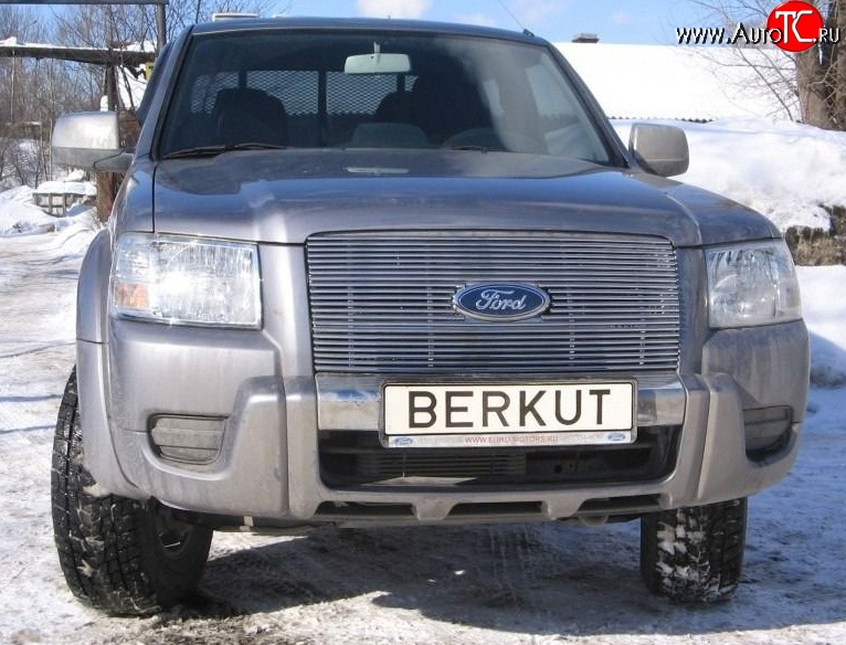 8 999 р. Декоративная вставка решетки радиатора (рестайлинг) Berkut Ford Ranger (2006-2009)  с доставкой в г. Йошкар-Ола