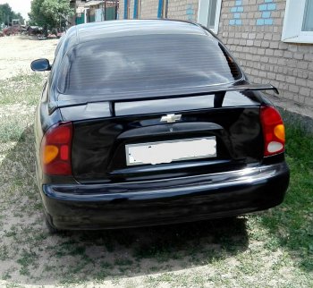 3 169 р. Низкий универсальный спойлер Кураж Volvo S40 MS седан рестайлинг (2007-2012) (Без места под стоп сигнал, Неокрашенный)  с доставкой в г. Йошкар-Ола. Увеличить фотографию 16