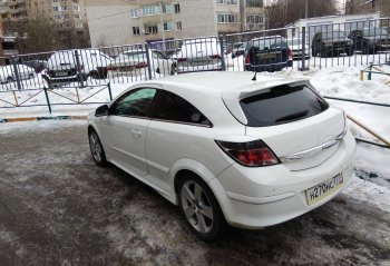 4 049 р. Спойлер на дверь багажника Global Tuning Opel Astra H GTC хэтчбек 3 дв. дорестайлинг (2004-2006) (Неокрашенный)  с доставкой в г. Йошкар-Ола. Увеличить фотографию 11