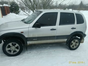 1 799 р. Арки крыльев Кураж 2  Chevrolet Niva  2123 (2002-2008), Лада 2123 (Нива Шевроле) (2002-2008) (Неокрашенные)  с доставкой в г. Йошкар-Ола. Увеличить фотографию 7