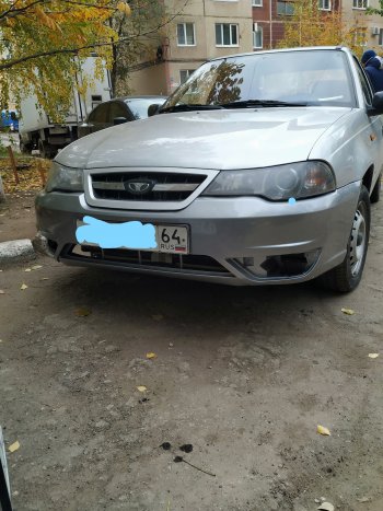 3 899 р. Передний бампер SAT Daewoo Nexia рестайлинг (2008-2015) (Неокрашенный)  с доставкой в г. Йошкар-Ола. Увеличить фотографию 3