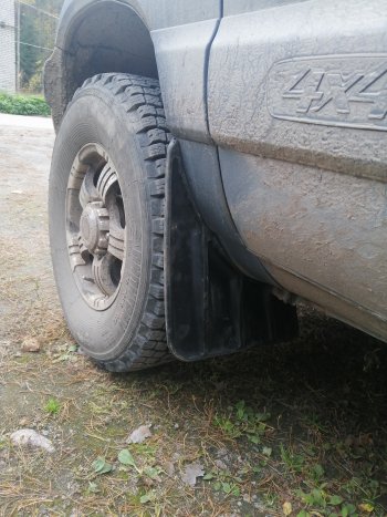 899 р. Передние широкие брызговики Лидер  Chevrolet Niva  2123 (2002-2008), Лада 2123 (Нива Шевроле) (2002-2008)  с доставкой в г. Йошкар-Ола. Увеличить фотографию 12