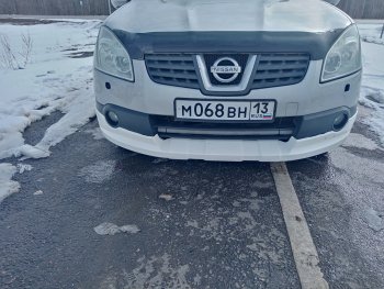 5 799 р. Накладка переднего бампера Городская Легенда Nissan Qashqai 1 дорестайлинг (2007-2010) (Неокрашенная)  с доставкой в г. Йошкар-Ола. Увеличить фотографию 5