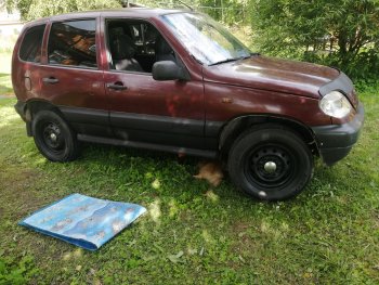 1 189 р. Пороги накладки Autodemic Chevrolet Niva 2123 дорестайлинг (2002-2008) (Текстурная поверхность)  с доставкой в г. Йошкар-Ола. Увеличить фотографию 6