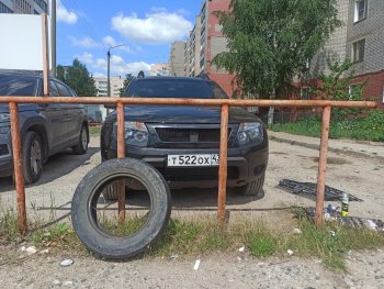 4 599 р. Решётка радиатора DM-Style  Renault Duster  HS (2010-2015) дорестайлинг (Без сетки, Неокрашенная глянец (под окраску))  с доставкой в г. Йошкар-Ола. Увеличить фотографию 6