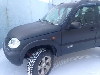 1 799 р. Арки крыльев Кураж 2  Chevrolet Niva  2123 (2002-2008), Лада 2123 (Нива Шевроле) (2002-2008) (Неокрашенные)  с доставкой в г. Йошкар-Ола. Увеличить фотографию 5