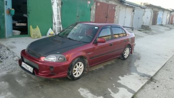 7 299 р. Передний бампер VeilSide Honda Civic EJ,EK,EM седан дорестайлинг (1995-1998) (кузов: седан)  с доставкой в г. Йошкар-Ола. Увеличить фотографию 9