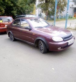 1 849 р. Решётка радиатора Nika Chevrolet Lanos T100 седан (2002-2017) (Неокрашенная)  с доставкой в г. Йошкар-Ола. Увеличить фотографию 5