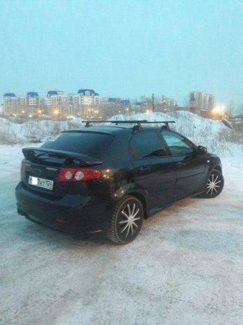 2 569 р. Пороги накладки Атланта  Chevrolet Lacetti  хэтчбек (2002-2013) (Неокрашенные)  с доставкой в г. Йошкар-Ола. Увеличить фотографию 5