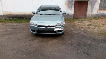 929 р. Подиум гос. номера EVO №1  Mitsubishi Lancer  10 (2007-2017) седан дорестайлинг, хэтчбэк дорестайлинг, седан рестайлинг, хэтчбек 5 дв рестайлинг (Гладкий пластик)  с доставкой в г. Йошкар-Ола. Увеличить фотографию 6