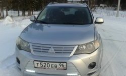 2 849 р. Накладка переднего бампера Sport Mitsubishi Outlander XL (CW)  дорестайлинг (2005-2009) (Неокрашенная)  с доставкой в г. Йошкар-Ола. Увеличить фотографию 8