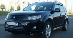 2 849 р. Накладка переднего бампера Sport Mitsubishi Outlander XL (CW)  дорестайлинг (2005-2009) (Неокрашенная)  с доставкой в г. Йошкар-Ола. Увеличить фотографию 12