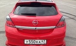 4 049 р. Спойлер на дверь багажника Global Tuning Opel Astra H GTC хэтчбек 3 дв. дорестайлинг (2004-2006) (Неокрашенный)  с доставкой в г. Йошкар-Ола. Увеличить фотографию 9