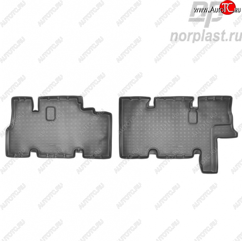 1 679 р. Коврики салона Norplast Unidec (с доп. отопителем 2-го ряда)  ГАЗ ГАЗель Next  A62,А65 (2016-2024) автобус (Цвет: черный)  с доставкой в г. Йошкар-Ола