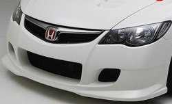 18 999 р. Передний бампер INGS Extreem  Honda Civic  FD (2005-2011) седан дорестайлинг, седан рестайлинг (Неокрашенный)  с доставкой в г. Йошкар-Ола. Увеличить фотографию 2