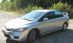 1 649 р. Реснички на фары CT Honda Civic FD седан дорестайлинг (2005-2008) (Неокрашенные)  с доставкой в г. Йошкар-Ола. Увеличить фотографию 3