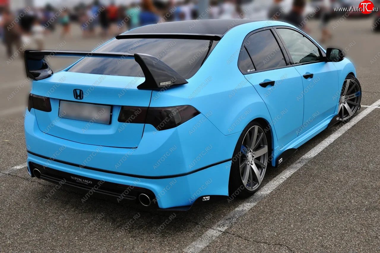 6 549 р. Спойлер Mugen  Honda Civic  FD (2005-2011) седан дорестайлинг, седан рестайлинг (Неокрашенные)  с доставкой в г. Йошкар-Ола