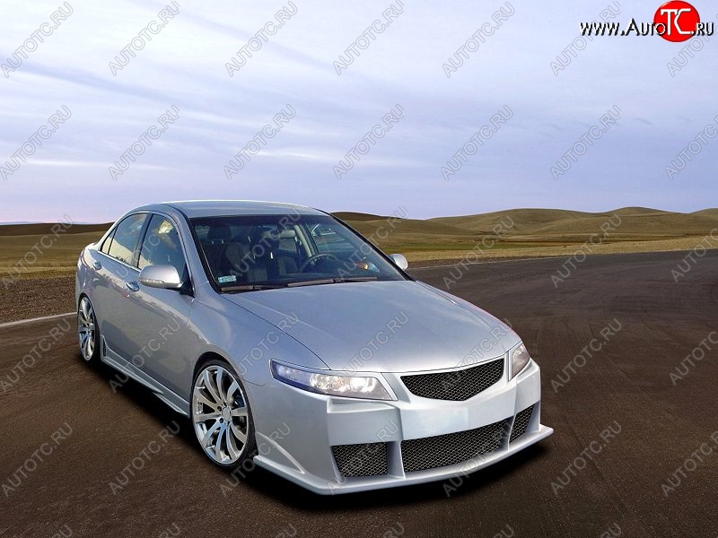 13 299 р. Пороги накладки D.J. Honda Accord 7 CL седан дорестайлинг (2002-2005)  с доставкой в г. Йошкар-Ола