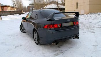 6 799 р. Спойлер Mugen  Honda Accord  CL (2002-2008) седан дорестайлинг, седан рестайлинг (Неокрашенные)  с доставкой в г. Йошкар-Ола. Увеличить фотографию 2