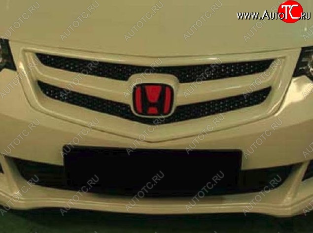 5 399 р. Решётка радиатора Sport Style Honda Accord 8 CU седан дорестайлинг (2008-2011) (Неокрашенная)  с доставкой в г. Йошкар-Ола