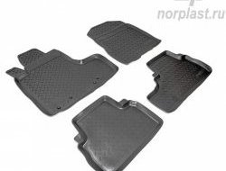 2 599 р. Комплект салонных ковриков Norplast  Honda CR-V  RE1,RE2,RE3,RE4,RE5,RE7 (2007-2012) дорестайлинг, рестайлинг  с доставкой в г. Йошкар-Ола. Увеличить фотографию 1