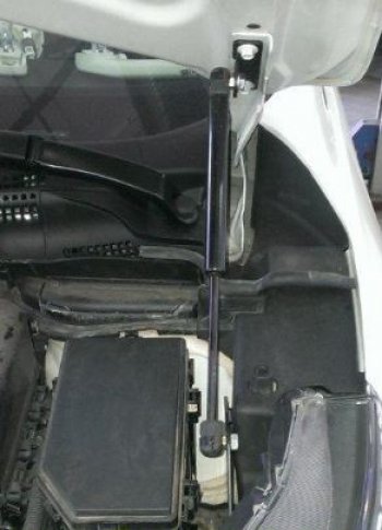 4 199 р. Упоры капота Pomogator Honda CR-V RM1,RM3,RM4 дорестайлинг (2012-2015)  с доставкой в г. Йошкар-Ола. Увеличить фотографию 2