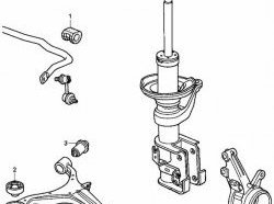 359 р. Полиуретановая втулка стабилизатора задней подвески Точка Опоры Honda CR-V RD1,RD2,RD3  дорестайлинг (1995-1998)  с доставкой в г. Йошкар-Ола. Увеличить фотографию 2