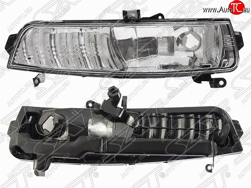 999 р. Правая противотуманная фара SAT  Hyundai Accent  MC (2005-2011) седан, хэтчбек  с доставкой в г. Йошкар-Ола