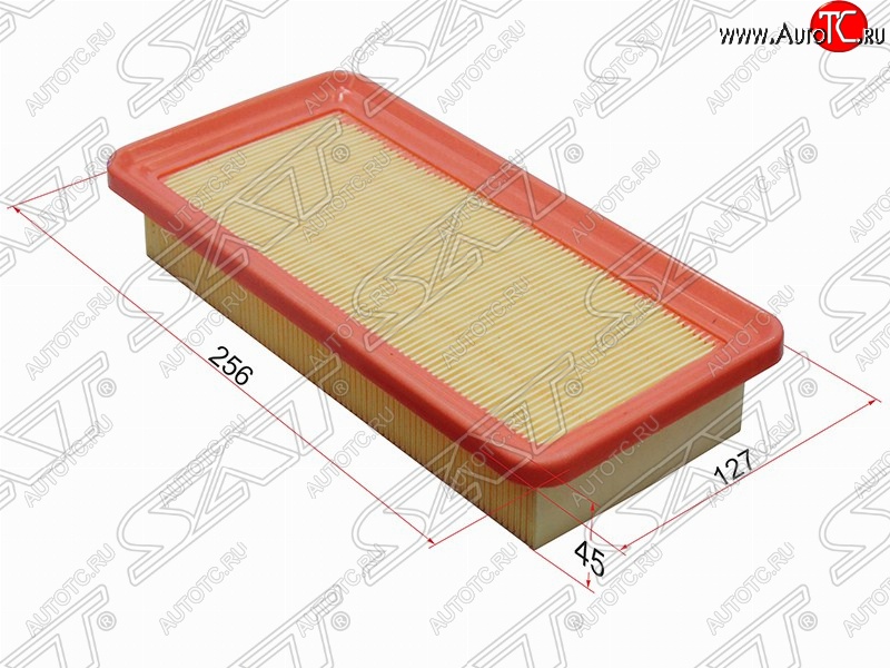 299 р. Фильтр воздушный двигателя SAT (1.3, 1.4)  Hyundai Getz  TB (2002-2005) хэтчбэк 5 дв. дорестайлинг  с доставкой в г. Йошкар-Ола