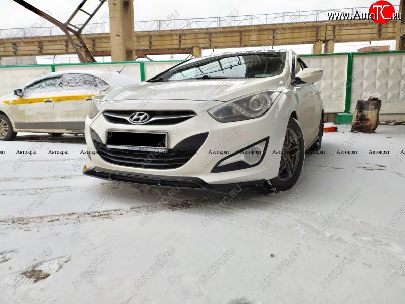 5 649 р. Юбка переднего бампера АВТОКРАТ Hyundai I40 1 VF рестайлинг седан (2015-2019) (Неокрашенная)  с доставкой в г. Йошкар-Ола