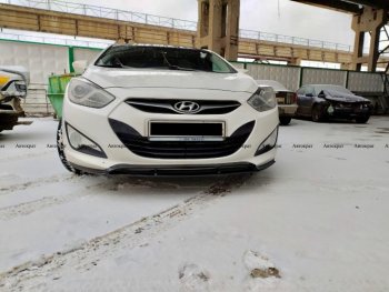 5 649 р. Юбка переднего бампера АВТОКРАТ Hyundai I40 1 VF рестайлинг седан (2015-2019) (Неокрашенная)  с доставкой в г. Йошкар-Ола. Увеличить фотографию 2