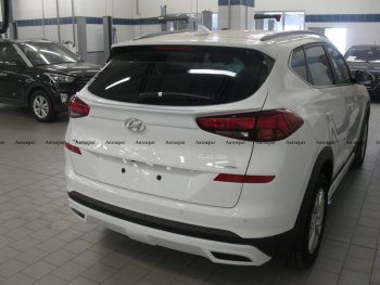 6 799 р. Юбка заднего бампера АВТОКРАТ Hyundai Tucson TL рестайлинг (2018-2021) (Неокрашенная)  с доставкой в г. Йошкар-Ола. Увеличить фотографию 3