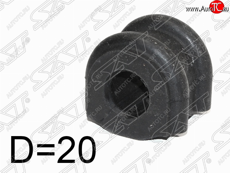 183 р. Резиновая втулка переднего стабилизатора (D=20) SAT  Hyundai Tucson  JM (2004-2010), KIA Sorento  BL (2006-2010), KIA Sportage  2 JE,KM (2004-2010)  с доставкой в г. Йошкар-Ола