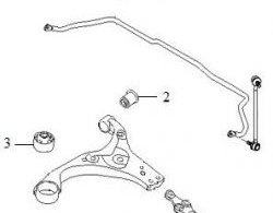 429 р. Полиуретановая втулка стабилизатора передней подвески Точка Опоры (22,8 мм) Hyundai Avante (2006-2010)  с доставкой в г. Йошкар-Ола. Увеличить фотографию 2