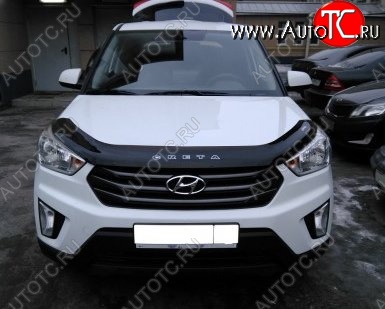 999 р. Дефлектор капота Russtal Hyundai Creta GS дорестайлинг (2015-2019)  с доставкой в г. Йошкар-Ола