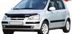 Дефлектор капота NovLine Hyundai Getz TB хэтчбэк 5 дв. дорестайлинг (2002-2005)