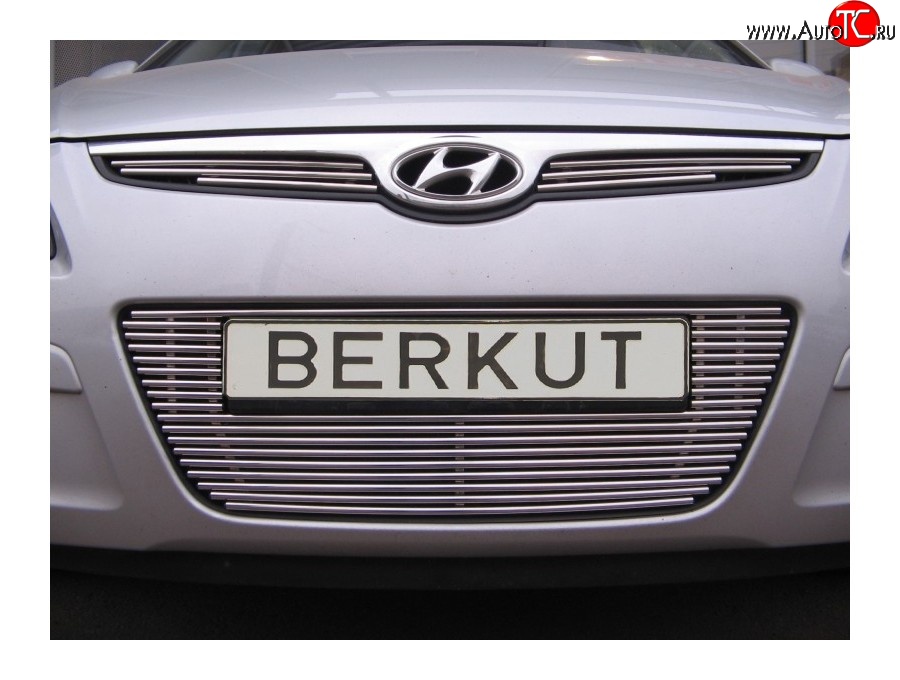 3 199 р. Декоративная вставка решетки радиатора Berkut Hyundai I30 FD хэтчбек дорестайлинг (2007-2010)  с доставкой в г. Йошкар-Ола