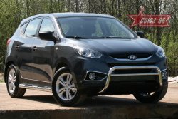 Защита переднего бампера Souz-96 (d60) Hyundai IX35 LM рестайлинг (2013-2018)