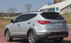 5 349 р. Комплект дефлекторов окон СТ Hyundai Santa Fe DM дорестайлинг (2012-2016)  с доставкой в г. Йошкар-Ола. Увеличить фотографию 2