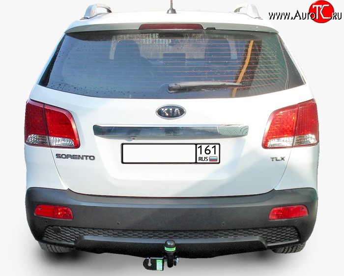 36 999 р. Фаркоп Лидер Плюс  Hyundai Santa Fe  CM (2006-2009), KIA Sorento  XM (2009-2012) (Без электропакета)  с доставкой в г. Йошкар-Ола