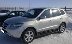 17 799 р. Пороги OEM Style Hyundai Santa Fe CM рестайлинг (2009-2012)  с доставкой в г. Йошкар-Ола. Увеличить фотографию 2