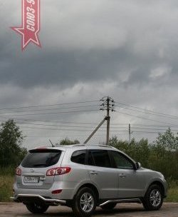 11 159 р. Защита заднего бампера Souz-96 (d60) Hyundai Santa Fe CM рестайлинг (2009-2012)  с доставкой в г. Йошкар-Ола. Увеличить фотографию 2