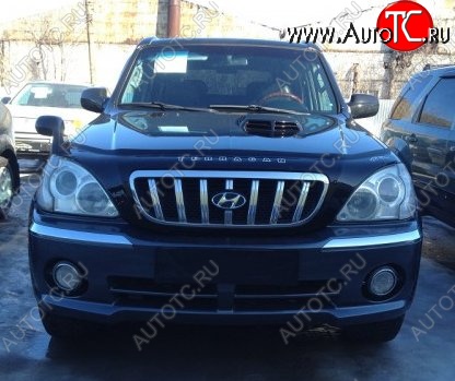 999 р. Дефлектор капота Russtal Hyundai Terracan HP дорестайлинг (2001-2004)  с доставкой в г. Йошкар-Ола