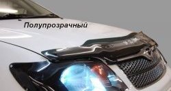 2 189 р. Дефлектор капота CA-Plastic  Hyundai Tucson  TL (2015-2021) дорестайлинг, рестайлинг (Classic черный, Без надписи)  с доставкой в г. Йошкар-Ола. Увеличить фотографию 3